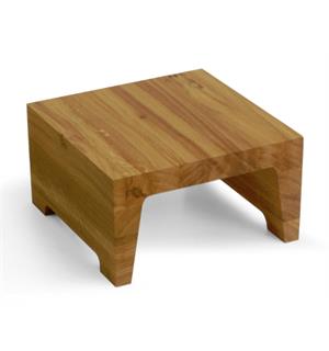 Buffetblokk L 325x325x180mm Eik Heltre - Næringsmiddelgodkjent 